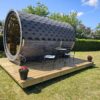 Klasikinė apvali pirtis 3500mm ilgio 6-8 žmonėms