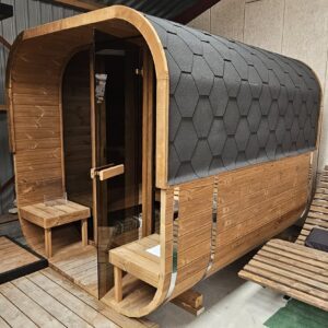 Fantastiška Thermowood CUBE 250 Sauna 5-6 žmonėms